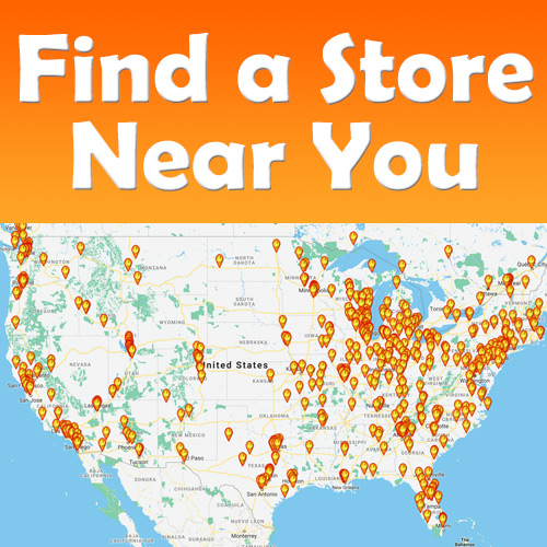 Find a Store Near You with a map of the United States